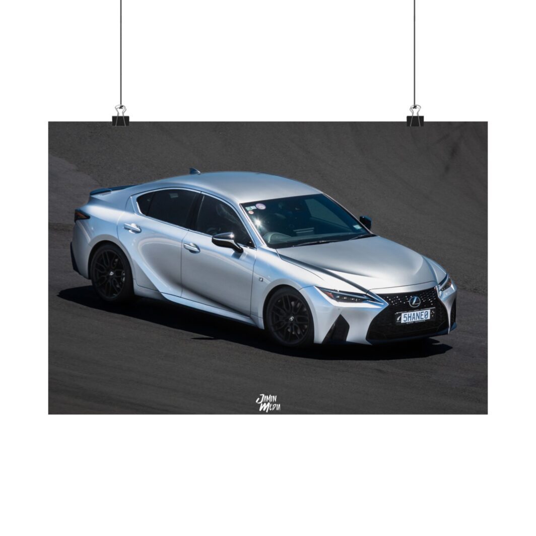 Poster - 2021 Lexus IS350 F-Sport