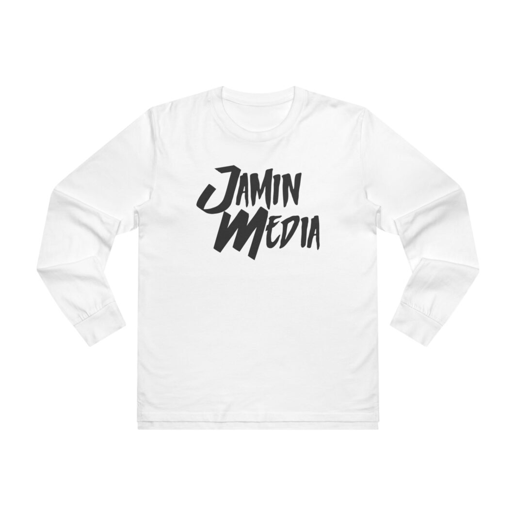 Sleeved T-Shirt - Jamin Media Logo
